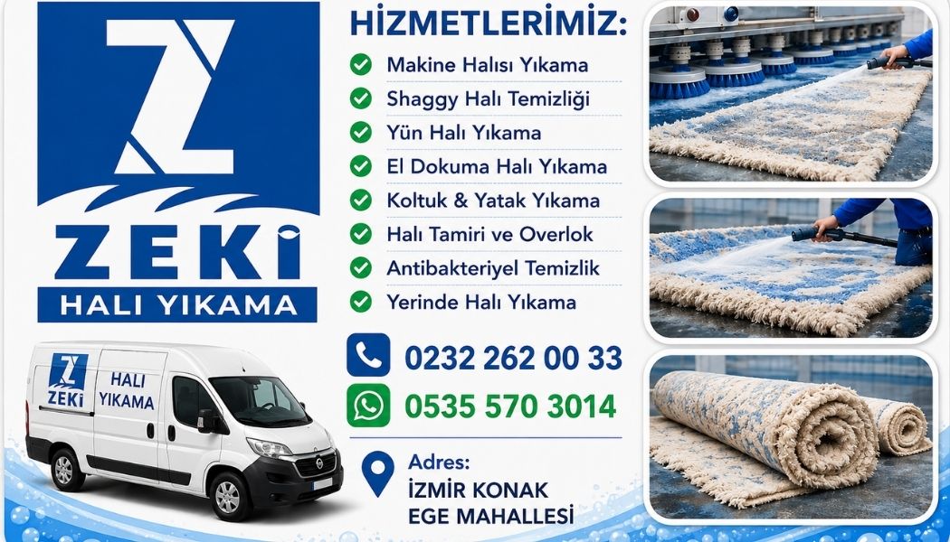 Konak Ege Mahallesi'nde Profesyonel Halı Yıkama Hizmeti 